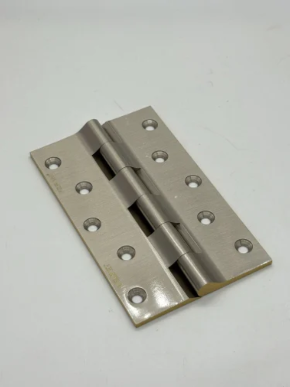 5 Inch Brass Railway Hinge SS Matt Finish, Foram Velvet Brand