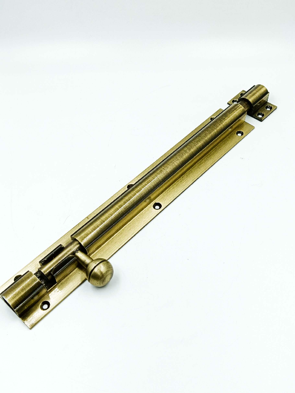 Brass Towerbolt For Doors Antique Finish