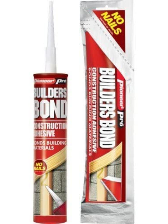 Builders Bond Construction Adhesive Silicone (No Nails)