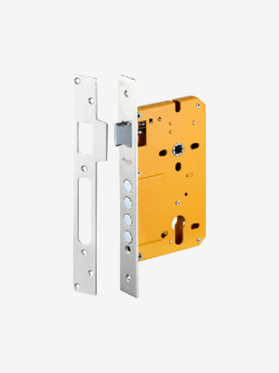 Dorset Mortise lock 60mm Backset Heavy duty 4 Bolt with Latch & Deadbolt for Main doors, Bedroom doors