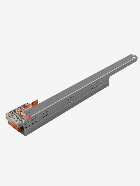 Dorset Undermount Drawer Slide System  | Full Extension Channel Rails for Kitchen Cabinet | Heavy Duty 40 Kg Capacity | Soft Close | 1 Pair