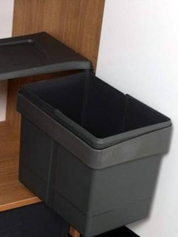 Ebco Swing Out Waste Bin Rectangular (Single)