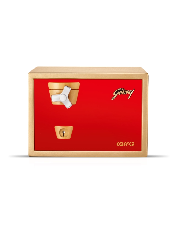 Godrej Premium Coffer V1 Red Home Locker