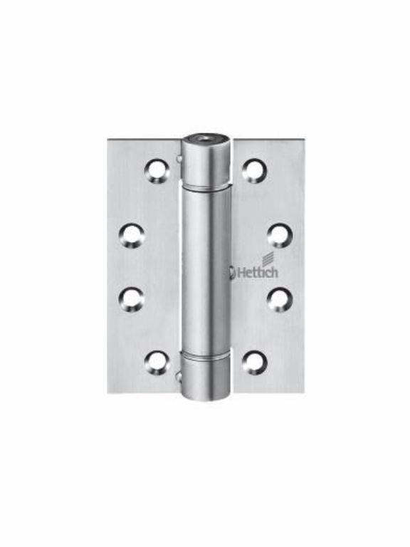 Hettich HBN-18-102/102-SPR: Springe Hinge, 4"x4"x3, SS304, loading capacity 40kg/pair