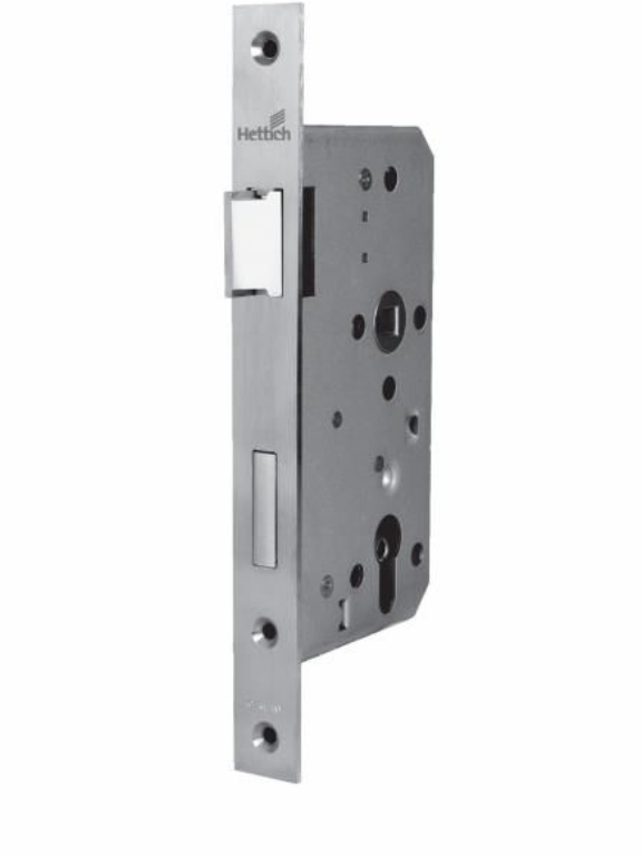 Hettich HBS 31 FESL: Sash Lock DIN Left/Right CTC 72 & Backset 60 EN 12209, Fire Rated