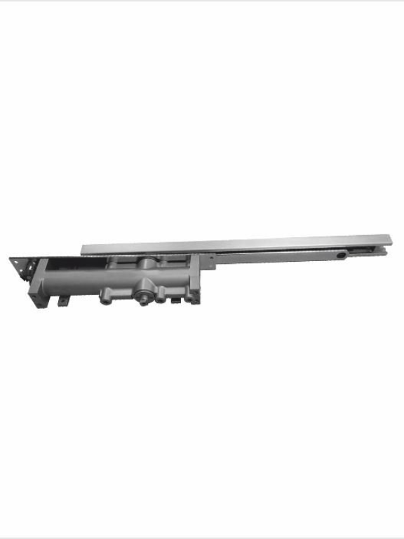 Hettich HCS 385: EN 2-4, With Hold Open Slide rail; For Door Width 850-1100 mm and Door Weight 80-100 kg (Min. Door Thickness - 47 mm) -Concealed Door Closer