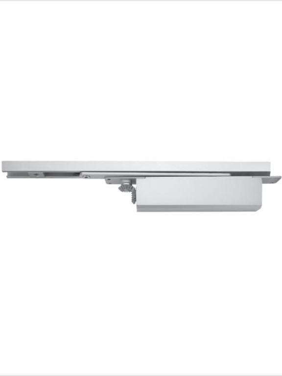 Hettich HCS 400 with hold open Slide rail: EN 2-4, For Door Width 850-1100 mm and Door Weight 80-120 kg; EN1154 Certified; Fire rated; 500,000 cycle tested (Min. Door Thickness - 40 mm) -Concealed Door Closer
