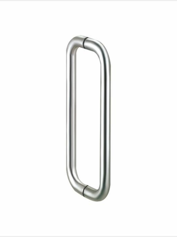 Hettich HPH 2110 : Back To Back Pull Handles Dia. 19 mm, CTC Length 200 mm, Satin Stainless Steel Finish