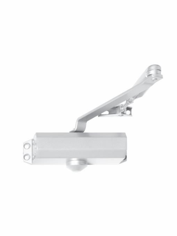 Hettich HSA 10 X: EN 3, For Door Width 750-1000 mm and Door Weight 20-60 kg, with standard arm - Surface Mounted Door Closer with Slide rail