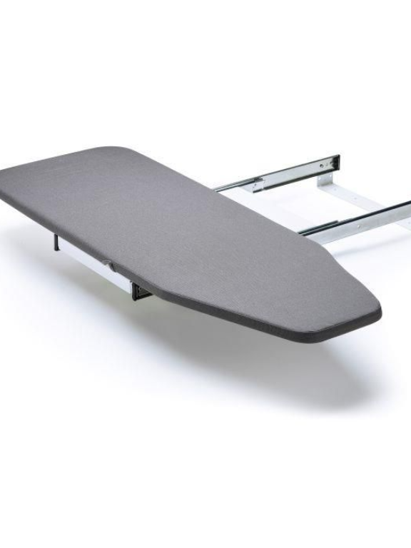 Hettich Ironing Board 400 mm - Grey Finish (W x D x H) - 295(W) x 430(D) x 140(H) mm