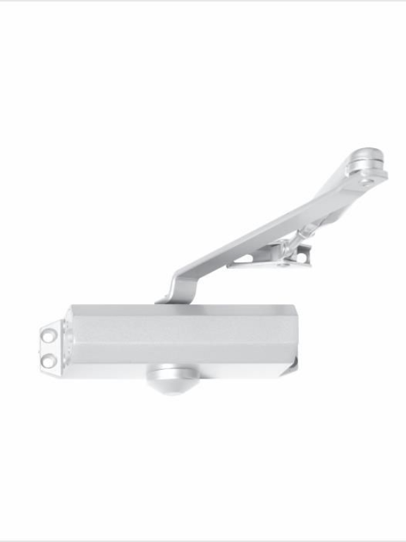 Hettich New HSA 10: EN 2/3/4, For Door Width 850-1100 mm and Door Weight 40-80 kg, with standard arm -Surface Mounted Door Closer with Slide rail