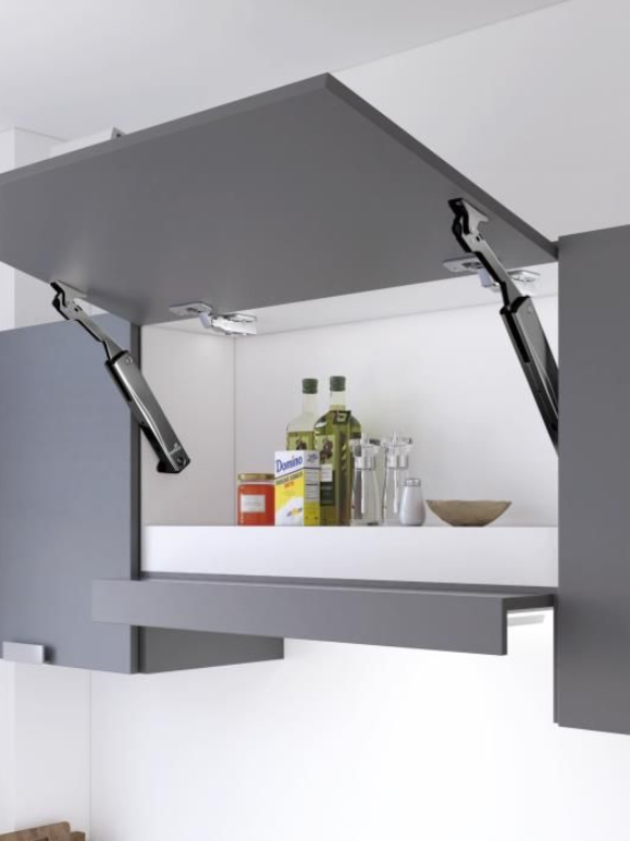 LiftEase-M (Medium) cabinet lift free stop - Black