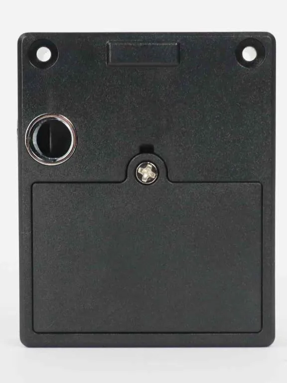 Ozone Invisible Furniture Lock with RFID Card Access | Door Thickness: 5-25 mm (Black)