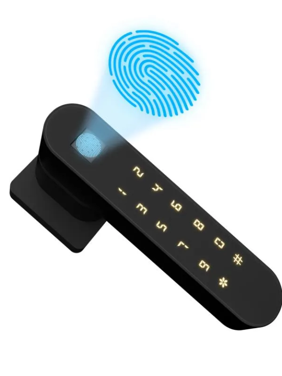Ozone Smart Bluetooth Internal Lock for Wooden & Metal Doors, 4-Way Access, OzoLife App, Fingerprint, Password, RFID Card, 35-50 mm Door Thickness, Free Installation, 2 Years Warranty