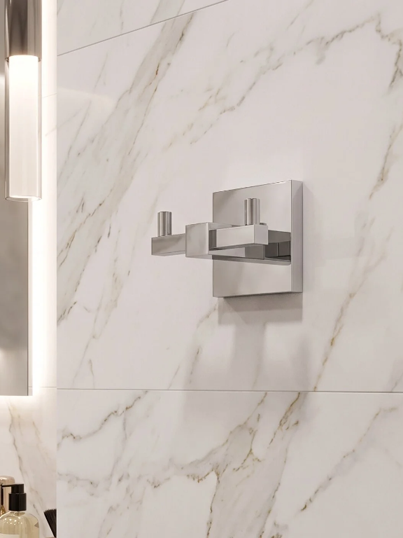 Perk Premium Double Robe Hook | Q-Prime Series