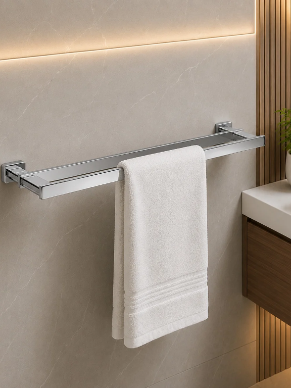 Perk Premium Double Towel Bar 600mm | Arise Series
