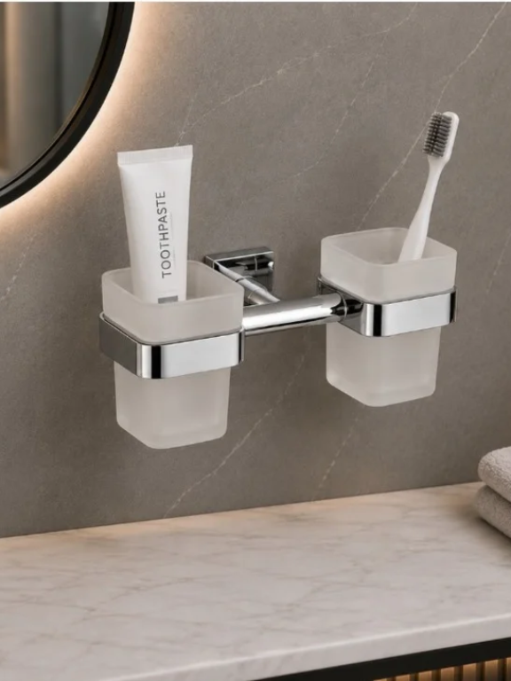 Perk Premium Double Tumbler Holder | Qubix Series
