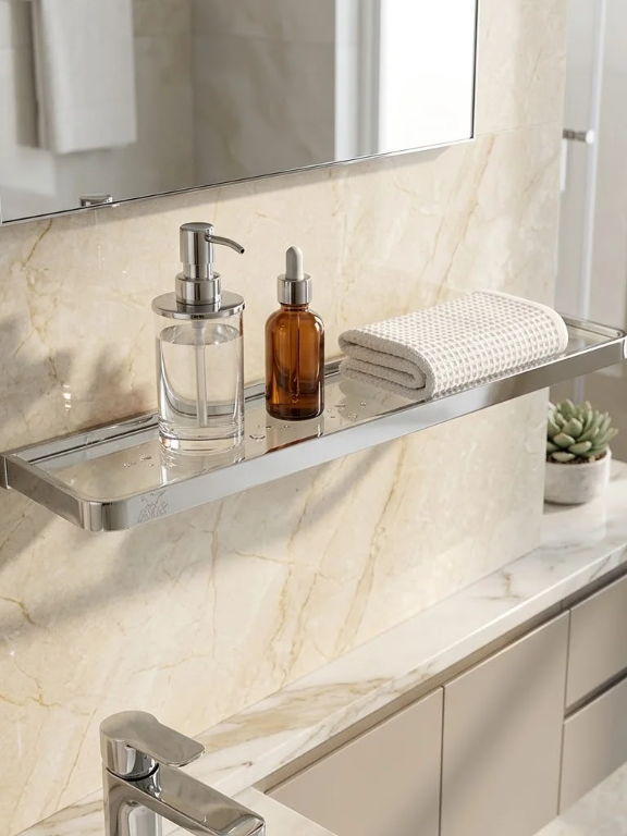 Perk Premium Glass Shelf | Spanish Series