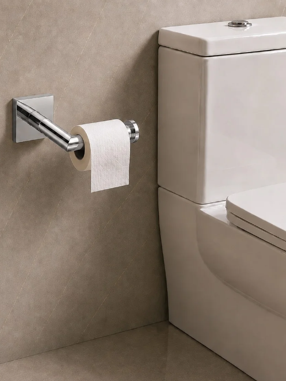 Perk Premium Roll Holder (Straight) | Qubix Series