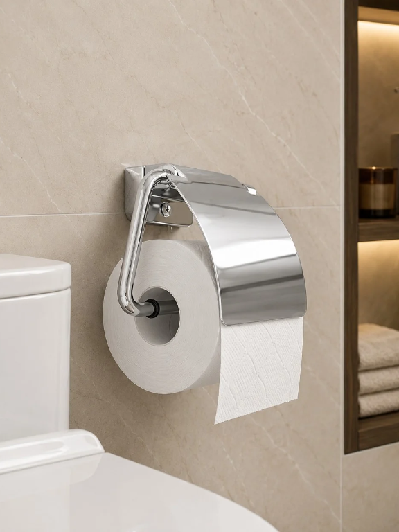 Perk Premium Roll Holder With Cover | Spanish Series