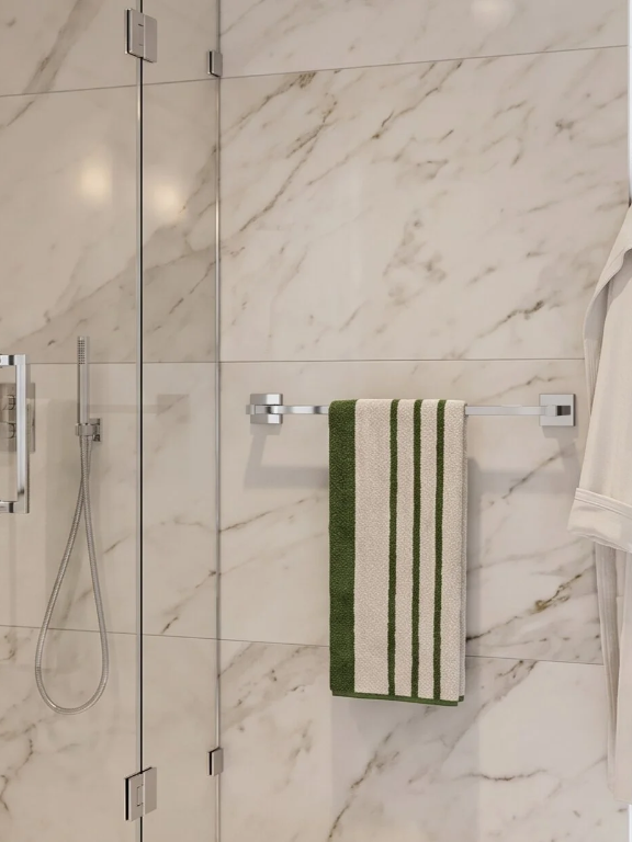 Perk Premium Single Towel Rail 450mm | Q-Prime Series