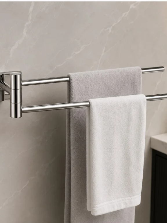 Perk Premium Sliding Towel Bar | Qubix Series