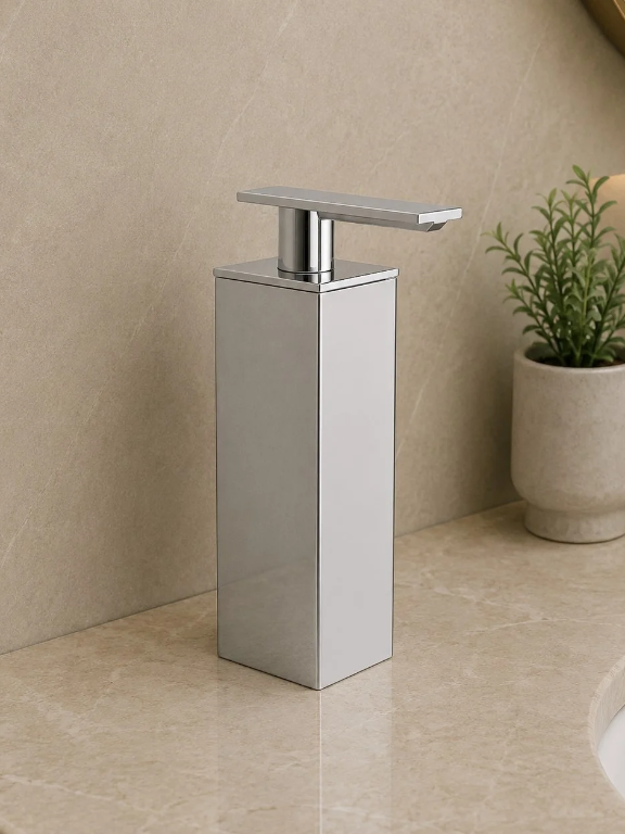 Perk Premium Square Table Top Soap Dispenser 300 ML | Q-Prime Series