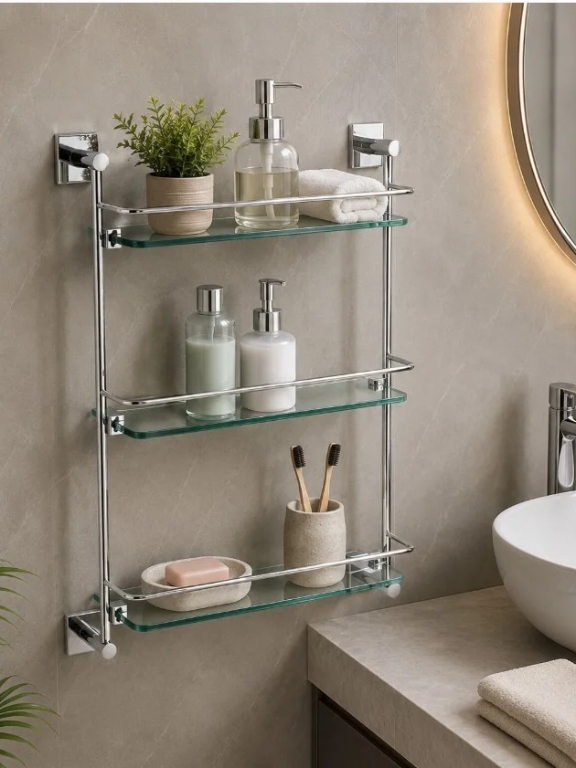 Perk Premium Triple Shelf | Qubix Series