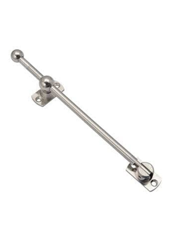 Rod Latch For Wardrobes and Cabinets Heavy Stainless Steel Rod