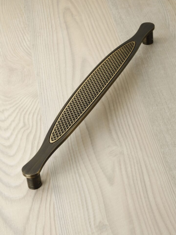 Shapes Piranhaa Main Door Handle Antique Brass Finish
