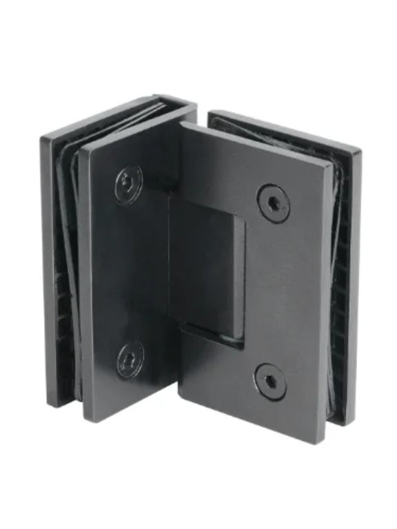 SS Glass to Glass Hinges 90 Degree For Glass Doors in Shower Fittings Hardwyn brand