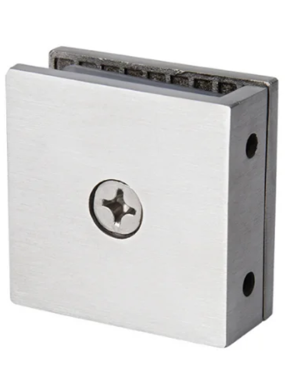 SS Wall to Glass for Fixed Partition or Doors in Shower Fittings Small Size Hardwyn Brand 