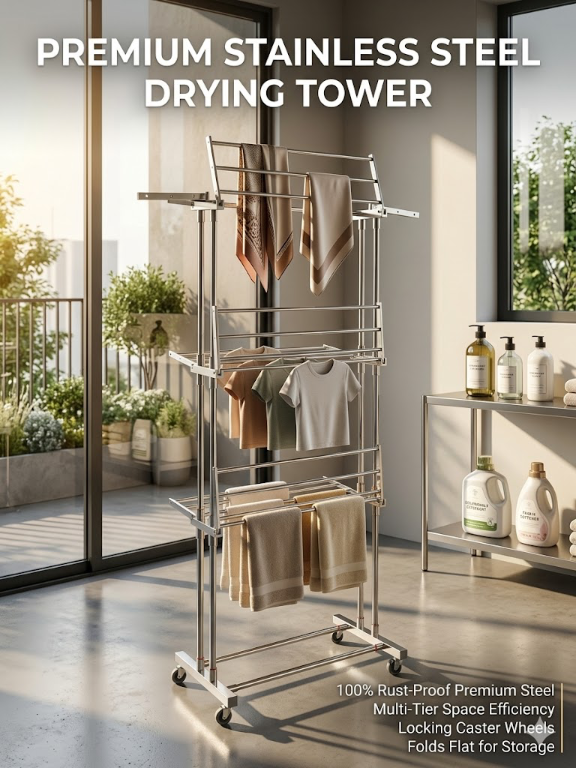Steel Clothes Drying stand