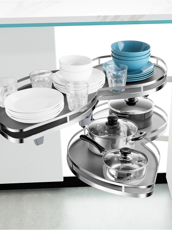 Dorset Swing Tray Magic Corner with soft close