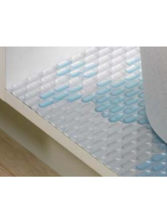 Waterproof Mat-1200X580 Polystyrene, aluminium look
