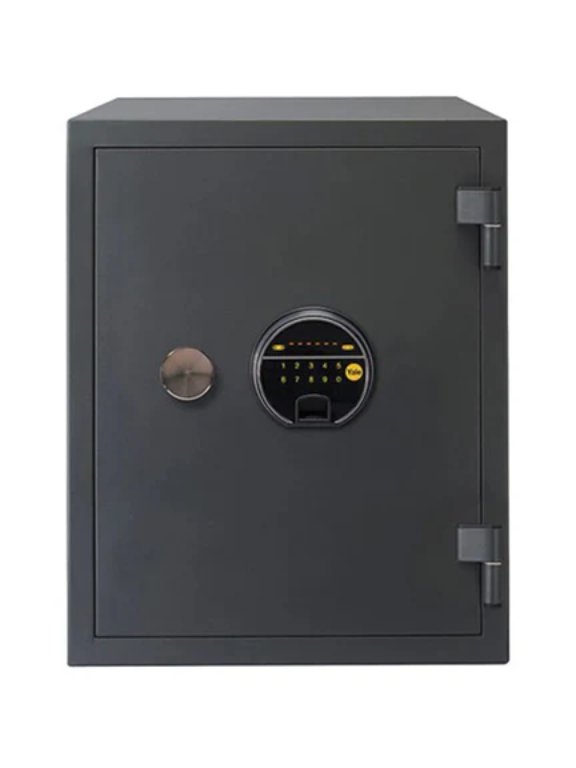 YFF/420/FG2 Biometric Safe Locker, 60 Min Fire Resistance, Black, 25 Litre