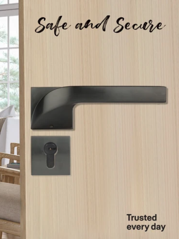 YMSL-1001-BM-Yale Marvel Series Premium PVD Handle, With Mortise Lockbody and Euro Profile Cylinder with Dimple keys